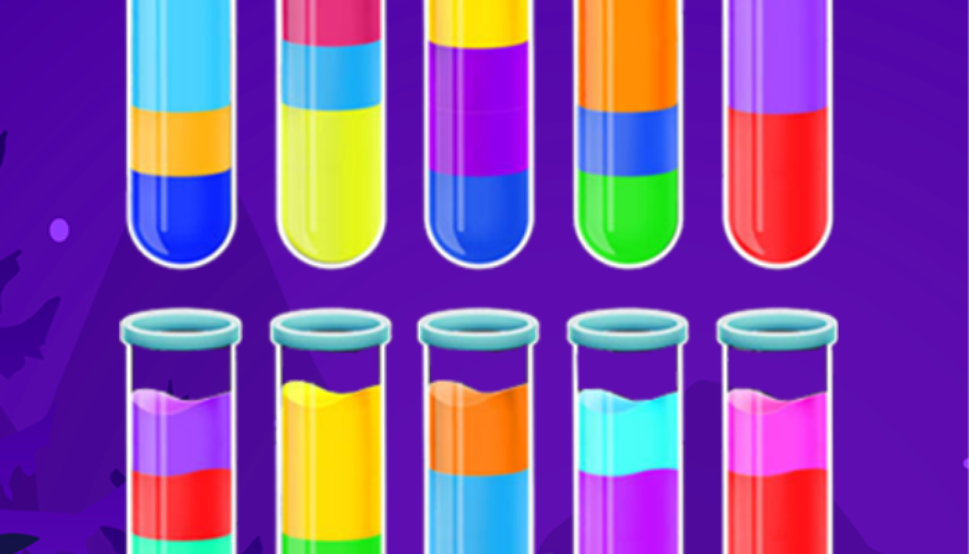 Water Color Sorting Games